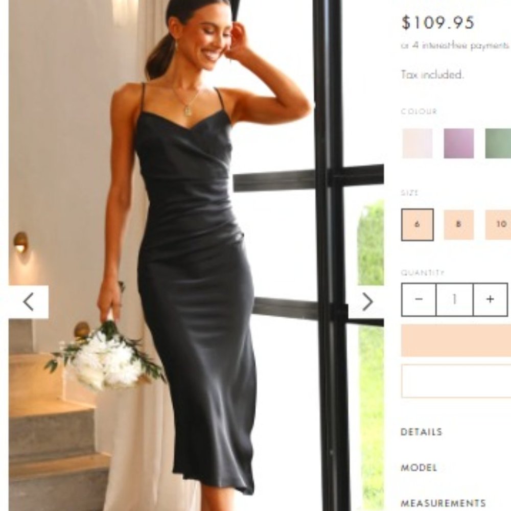 Billy J Monte Midi Dress